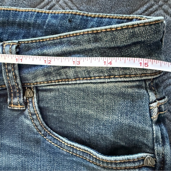 Kut from the Kloth Blue Flare Wide Leg Jeans - Picture 13 of 15